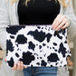 Cow Print Oversized Everyday Clutch