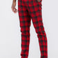 Weiv Mens Plaid Trouser Pants
