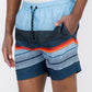 Blue stripes Swim Trunks Board Shorts