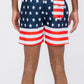 American Flag Swim Shorts