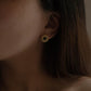 Cairo Stone Stud Earrings