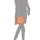 Fashion Multi Zip Pocket Crossbody Bag