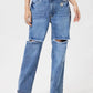 Distressed Jeans with Pockets