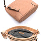 Fashion Multi Zip Pocket Crossbody Bag