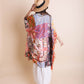Boho Floral Patchwork Kimono