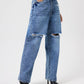 Distressed Jeans with Pockets