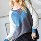 HOPELY Color Block Long Sleeve T-Shirt