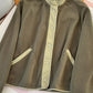 Double Take Snap Down Raglan Sleeve Jacket with Pockets