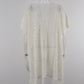 Angel Wings Cutout V-Neck Cover-Up with Tassel
